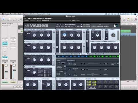 Massive Tutorial: Sub Focus - Falling Down Pluck Synth