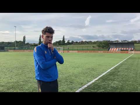 Lewis Marston Post Match vs Worcester City Reserves