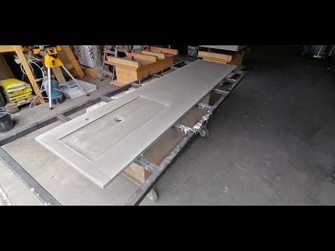 Betonwaschbecken Kern selber machen /Silikon gießen