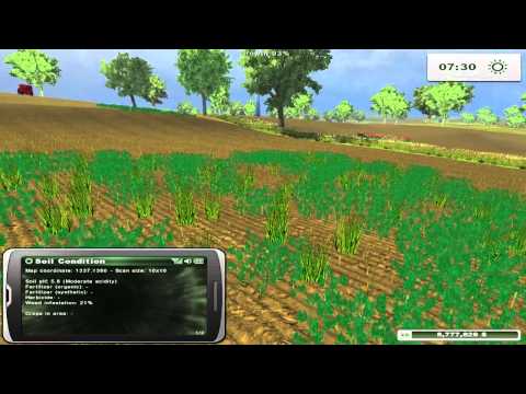 Farming Simulator 2013: testing soil mod E2 on conestoga