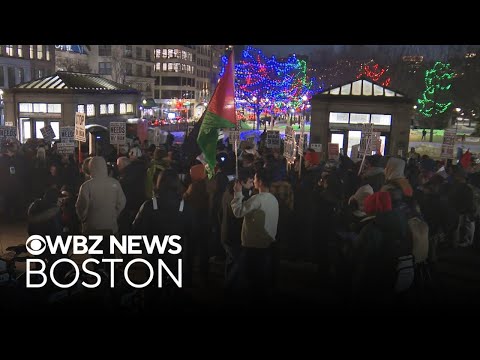 Protest against war with Iran held in Boston