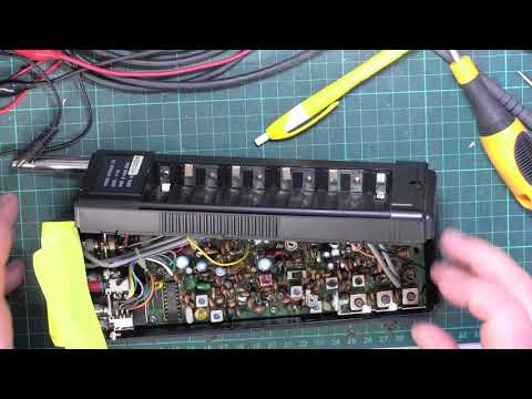 Harvard 410T CB27/81 UK FM CB radio (handheld 2W) - service & alignment