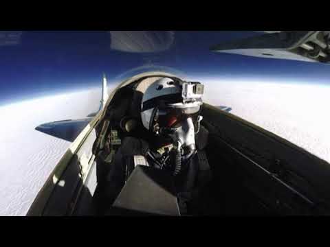 MIG-29 STRATOSPHERE flight  with migflug