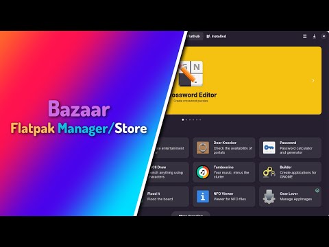 #Bazaar Flatpak Manager/Store | Xero Linux Official
