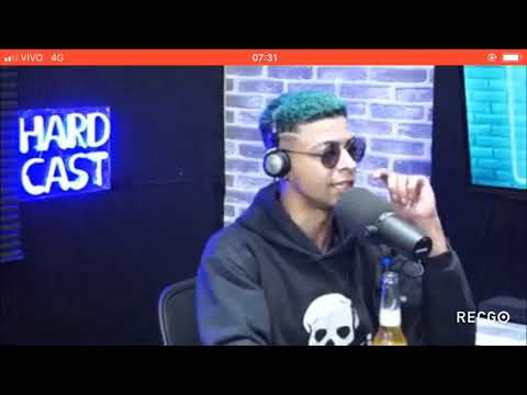 BRUNO DIFERENTE ESCUTANDO KINHO DA VILA NO HARD CAST COM ZOIO DE GATO