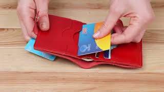 Жіноче шкіряне портмоне Shvigel 16482 червоне