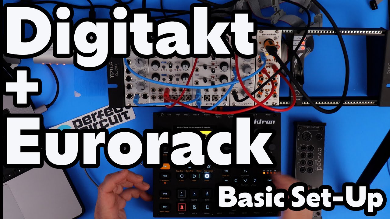 Using Your Digitakt with Eurorack | Digitakt Tutorial