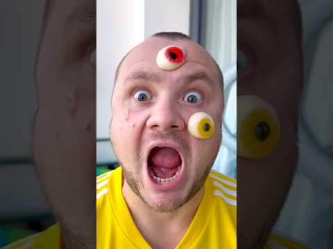 What ah oh with jelly eyball #funny #comedy #funnyfamily #shorts