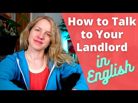 How to Rent an Apartment and Talk to Your Landlord in English | Intermediate - Advanced ESL Lesson