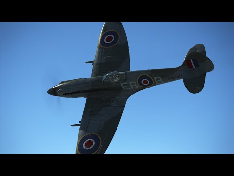Spitfire Mk. 14 vs Bf 109 G-6 "Late" | IL-2 Sturmovik: GB