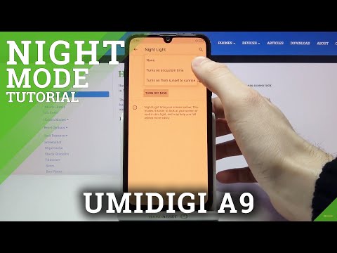 How to Turn On Night Mode in UMIDIGI A9 – Eye Comfort Mode