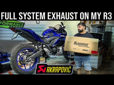 Akrapovic on Yamaha R3 | Before & After Sound | Insane Sound Upgrade |  Installation Fitment & Ride