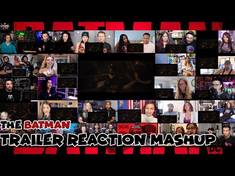 The Batman Official Trailer Reaction Mashup by CG