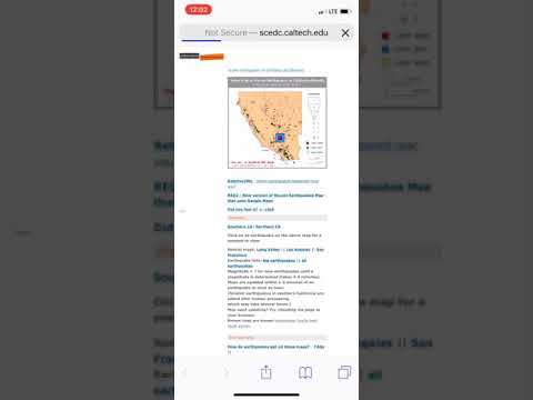 Significant earthquakes in Southern California 7/4/2019