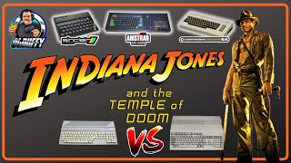 TEMPLE of DOOM Comparison ARCADE - ZX Spectrum VS Commodore 64 VS Amstrad CPC - Amiga VS Atari ST