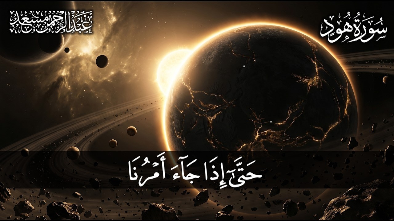 أرح سمعك وقلبك بالقرآن ❤️🎧 | تلاوة هادئة بصوت القارئ عبدالرحمن مسعد | راحة ن