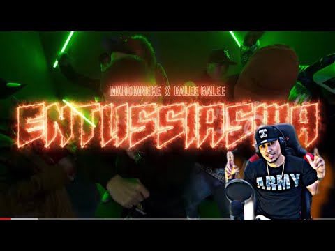 🔥🔥 BORICUA REACCIONA A LO MAS DURO EN CHILE || Marcianeke ft GaleeGalee || ENTUSSIASMA