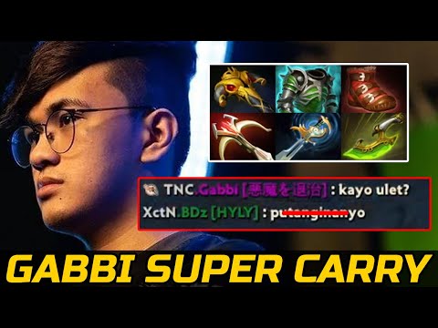 GABBI SUPER CARRY SVEN INTENSE GAME DOTA 2