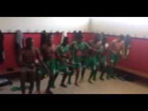 La joie des U19 d'Angers Vaillante à la fin du match.