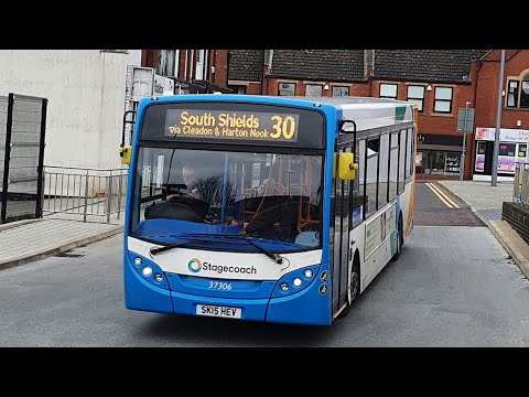 VIA TYNE TUNNEL: Route 11 | SK15HEV/37306 - Stagecoach North East: ADL E20D/ADL Enviro 200