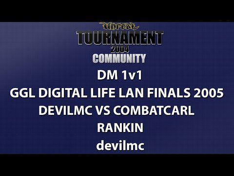 UT2004 DM 1v1 - GGL Digital Life LAN Finals - devilmc vs CombatCarl - Rankin - devilmc