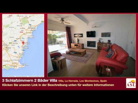 3 Schlafzimmern 2 Bäder Villa zu verkaufen in Villa, La Herrada, Los Montesinos, Spain