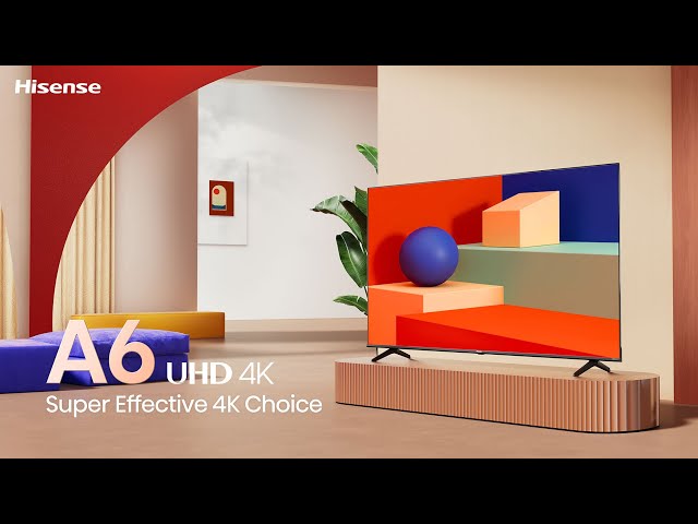 Télévision LED 50'' 50A6KV 4K UHD  Smart TV WI-FI VIDAA Hisense in TVs in Laval / North Shore