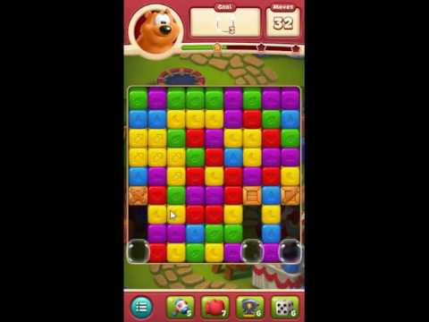 Toon Blast Level 97 - NO BOOSTERS 🐻🐺🐱