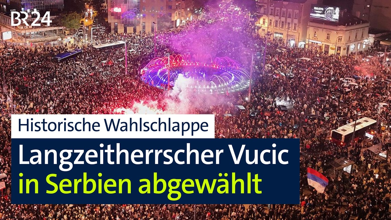 Historische Wahl in Serbien: Vucic nach 12 Jahren abgewählt | BR24