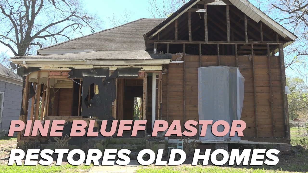 Pine Bluff pastor turns old homes into hope
