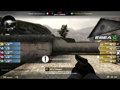 NiP vs. VeryGames - ESEA LAN Finals - de_mirage