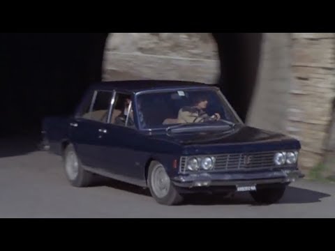 The Mechanic - 1972 - Italian Car Chase - Inseguimento - Alfa Romeo Giulia - Fiat 130
