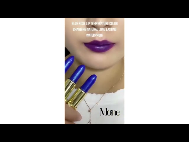 أحمر الشفاه الأزرق الساحر لون مثير وترطيب فائق