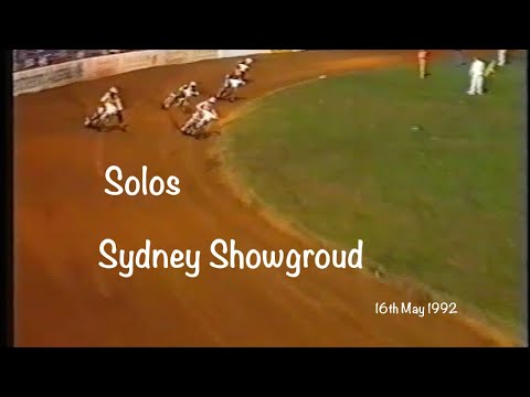 FLASHBACK 1992 - Sydney Showground - Solos Heats & Final