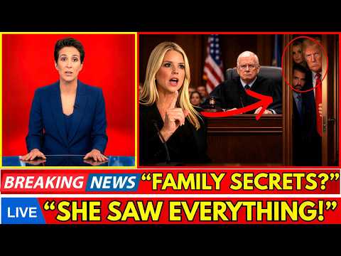INSIDE THE MANSION! Pam Bondi Reveals What Trump’s Family Did Behind Closed Doors! | Rachel Maddow