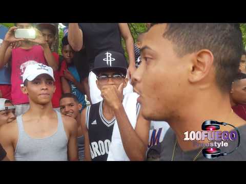 El Bersath vs Murfhil - Batalla de Freestyle En "100Fuego"
