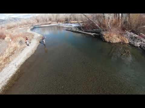 Big Lost River fly fishing with DJI FPV