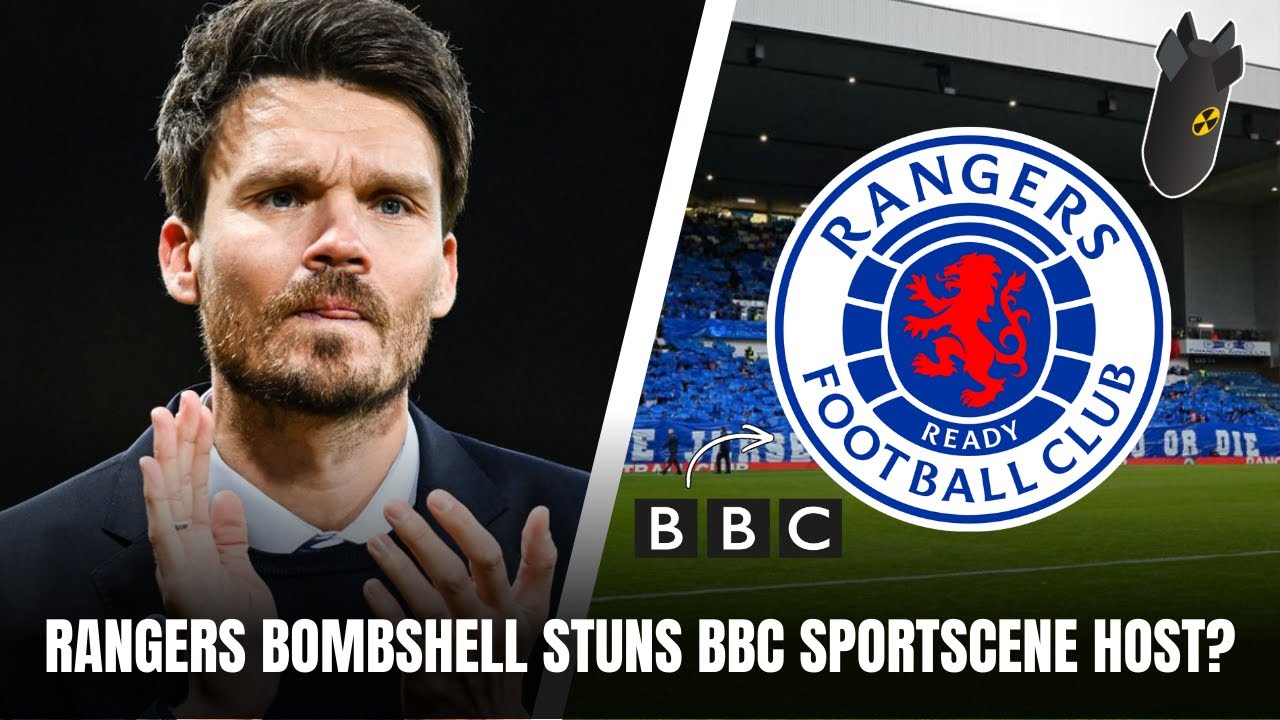 RANGERS BOMBSHELL STUNS BBC SPORTSCENE HOST LIVE ON AIR ? | Gers Daily