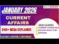 January 2026 GKToday Full Month Current Affairs GK Today Monthly Current Affairs