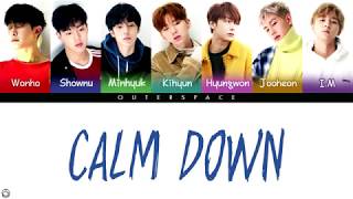 [Han/Rom/Vietsub] Calm Down - Monsta X (Color Coded Lyrics)