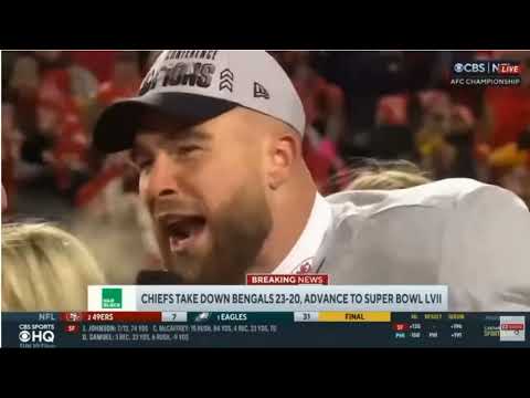 Travis Kelce 2023 AFC Championship