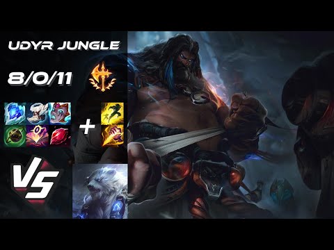 JUNGLE Udyr vs Volibear - NA Challenger Patch 14.14