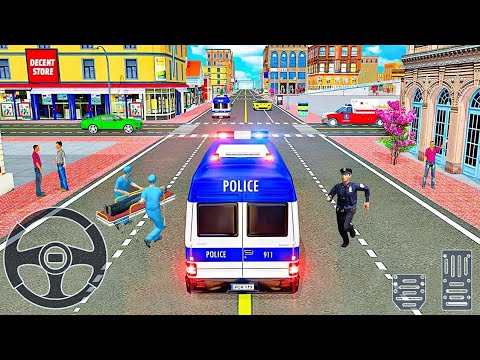 Police Emergency Ambulance Van Driving Simulator - Android Gameplay