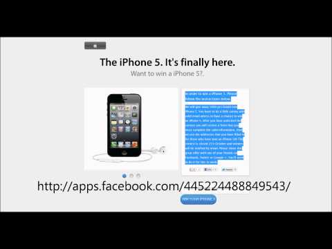 iPhone 5  - win a iPhone 5