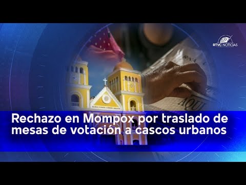En Mompox manifiestan inconformidad por traslado de mesa de votaciones para CONSULTA DEL PACTO