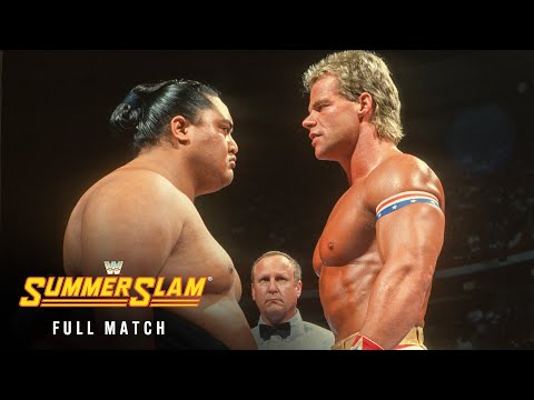 FULL MATCH: Yokozuna vs. Lex Luger | WWE Title Match: SummerSlam 1993