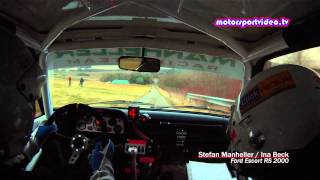 preview picture of video 'Ford Escort RS2000 Inboard - Rallye Kempenich 2012 - WP6'