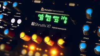 Video thumbnail for Mutable Instruments Shruthi XT Hybrid Synthesizer (Polivoks Filter) by Nacho Marty Meyer