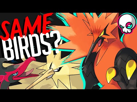 How Galarian Articuno, Zapdos, and Moltres CLASH!  | Gnoggin - Pokemon Origins