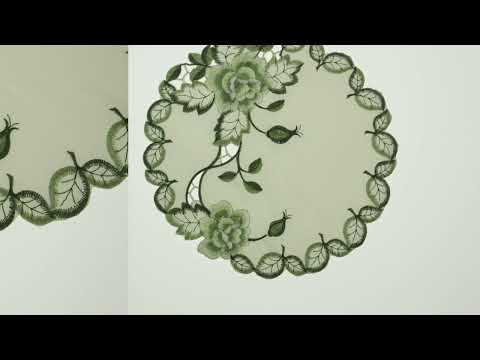 Салфетка роза 30*30 ZR